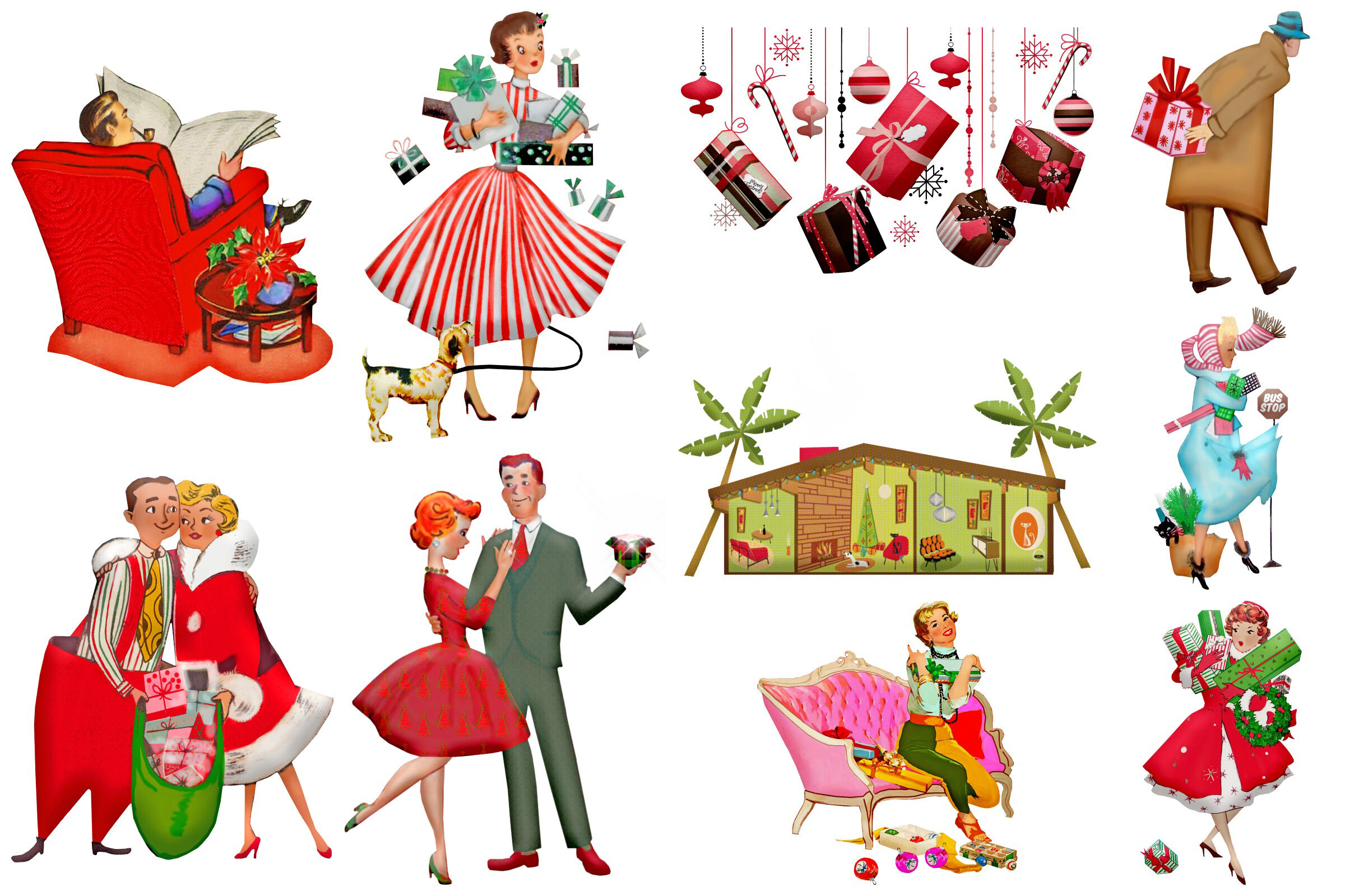 Colors Holiday Clipart Christmas Love Heart People Free Holiday