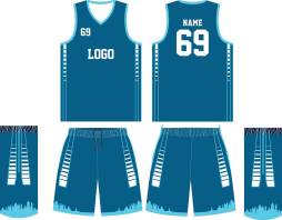 Jersey and Shorts Basketball Clipart