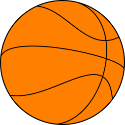 Orange Ball Clip Art Basketball Transparent Png