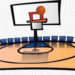 Awesome Basketball Court Clip Art