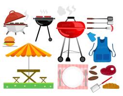 Food Tools Clipart Bbq Barbecue family image