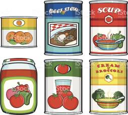 Clip art Canned Food hd image