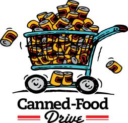 Best free Canned Food Drive Clipart Background