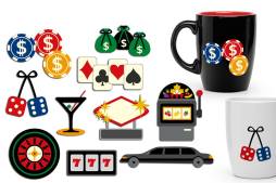 Casino Tools Clip Art Graphics