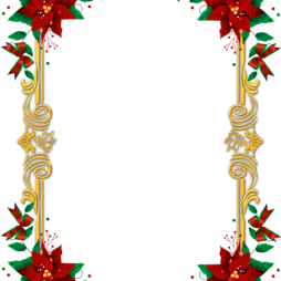 Christmas Png, Border Clipart, frame Border