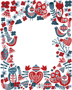 Aesthetic Border Christmas Clipart Png