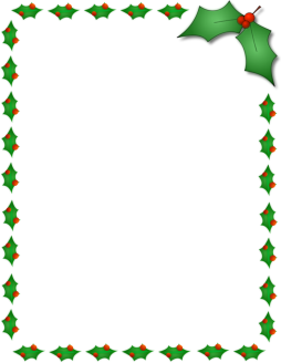 Download Christmas Green Border Clip Art Png