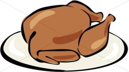 Turkey, Cooked, Food, Pmg, Background, Clipart