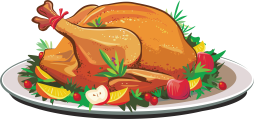 Food Clipart Cooked Turkey Background Picture Thanksgiving