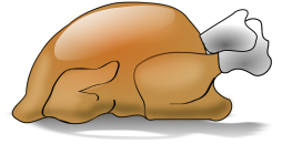 Best Cooked Turkey Meat Clipart Transparent