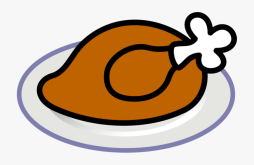 Cartoon food Clipart, Cooked Png, free Turkey Clipart