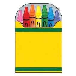 7 Crayon Box, Crayola Crayons Clipart