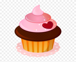 Cute Cupcake Clipart, Cut Clip Art