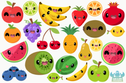 Best Fruit Cute Clipart Transparent Png