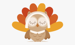 Thanksgiving, Cute Turkey Clipart, Png