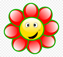 Colors Smiley face Flower Clipart Transparent Png