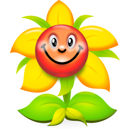 Flower Smiley face Coloring Clipart Transparent Background