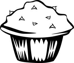 Free Food Beautiful Clipart Black and White
