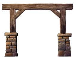 Cool Clipart Ranch Gate Png