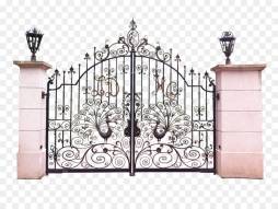 Cool iron Gate free Clipart