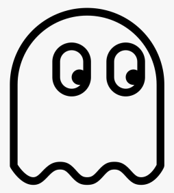 Best Ghost Eyes Clipart Black and White