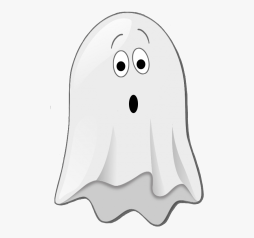 Amazing Ghost Face Clipart Black and White