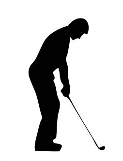 The Most Beautiful Golf Clipart Black and White