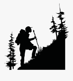 Hiker Clipart, Hiking Transparent Png