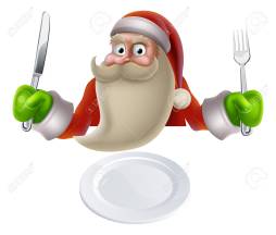 Holiday, Santa Claus Clipart, Red, Food Clipart