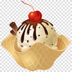 ice Cream Sundae Beautiful Clip Art Transparent Png free