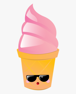 Download Cute Clipart ice Cream Sundae glasses image