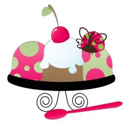 Clip Art ice Cream Sundae, Sunday