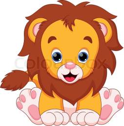 Best free Cute Baby Lion Clipart