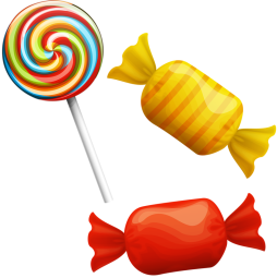 Lollipop and Candy Clip Art