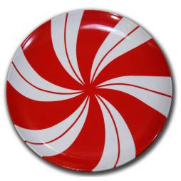 Clip Art Red and White Lollipop