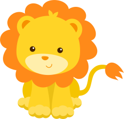 Cute Mask Lion Clipart