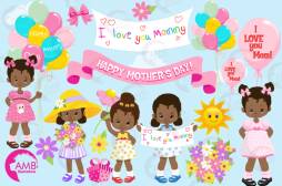 Cute Mothers Day Clipart