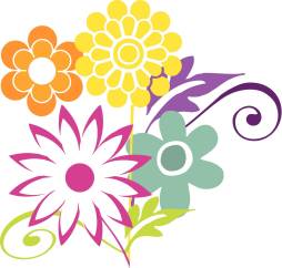 Mothers Day Flowers Clip art