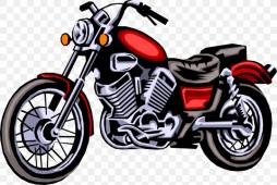 Bike, Graphics Motorcycle Red Clipart