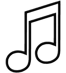 Best free  Clip Art of the Music Note