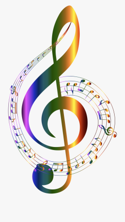 Gorgeous Clipart Music Note Coloring Page