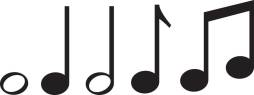 Music Notes Clipart Large image