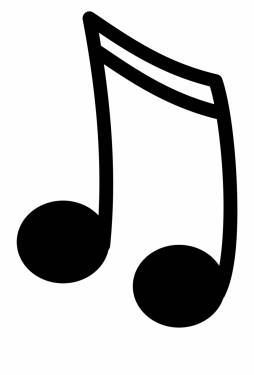 Best free Clip Art of a Music Note Coloring Pages