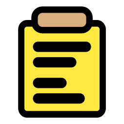 Yellow Report Clip Art free for Download