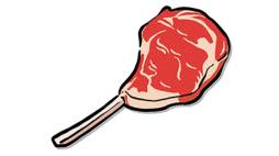 Cool Chop Clipart, Rib Clipart, Steaks Clipart Transparent Png