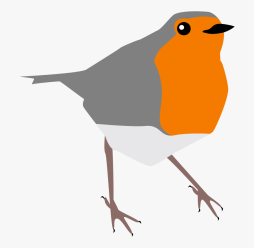 Minimal Robin Europen Clipart Transparent