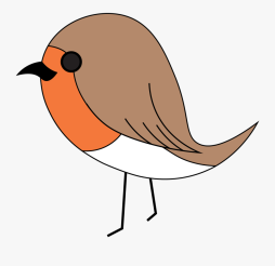 Cute Robin Clipart Cartoon Png