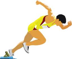 Cool Clip Art of Running