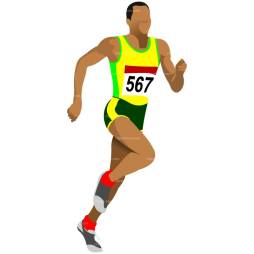 Race Running Clipart Run Transparent Background