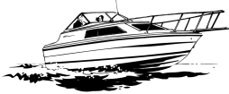 Sailboat, Clipart, Boat Black and White Png, Speedboat